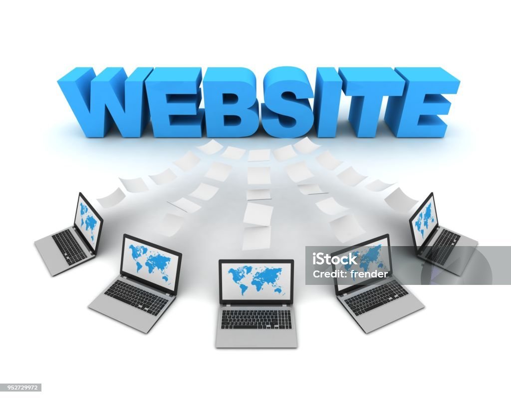 3D illustration of website development tools and elements, symbolizing modern web hosting features for Hostinger vs SiteGround WordPress hosting comparison.